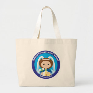 St. Gabriel the Archangel Large Tote Bag