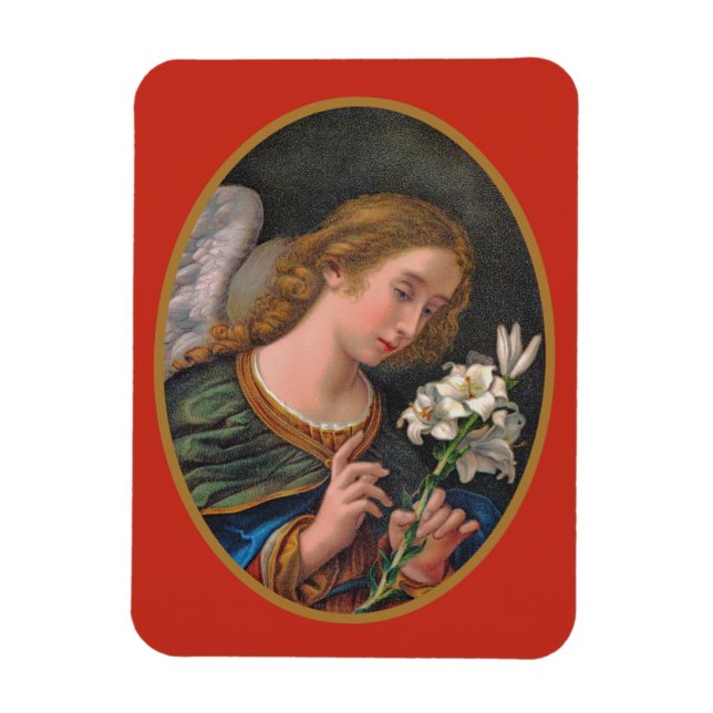 St. Gabriel the Archangel (M 035) Magnet (Vertical)