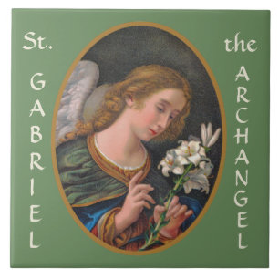 St. Gabriel the Archangel (M 035) Tile