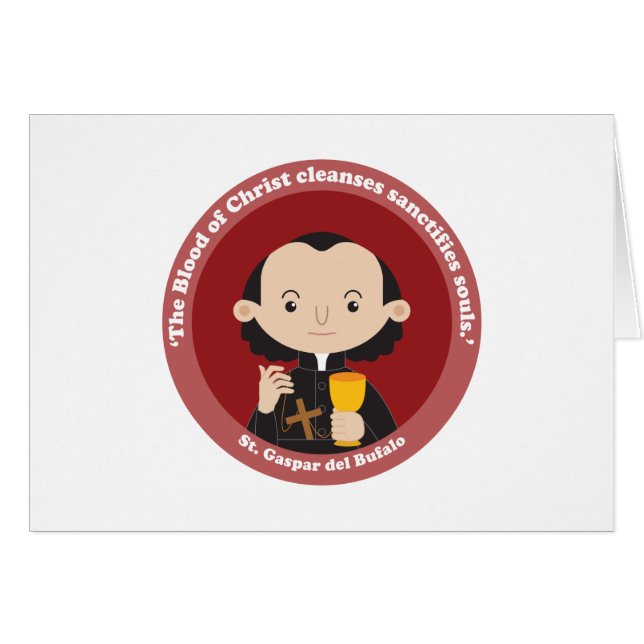 St. Gaspar del Bufalo (Front Horizontal)