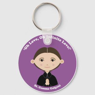 St. Gemma Galgani Key Ring