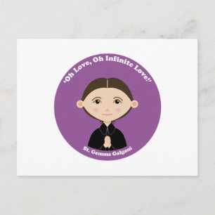 St. Gemma Galgani Postcard