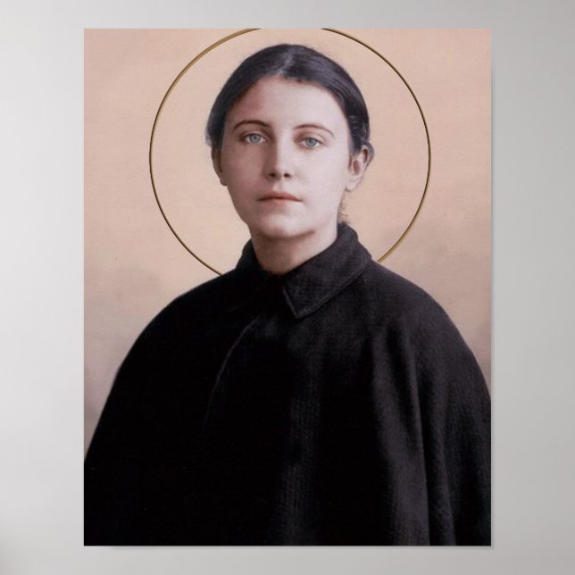 St. Gemma Galgani Poster (Front)