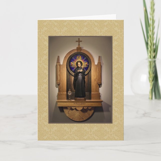 St. Gemma Galgani Shrine, Kenosha, WI Card (Front)