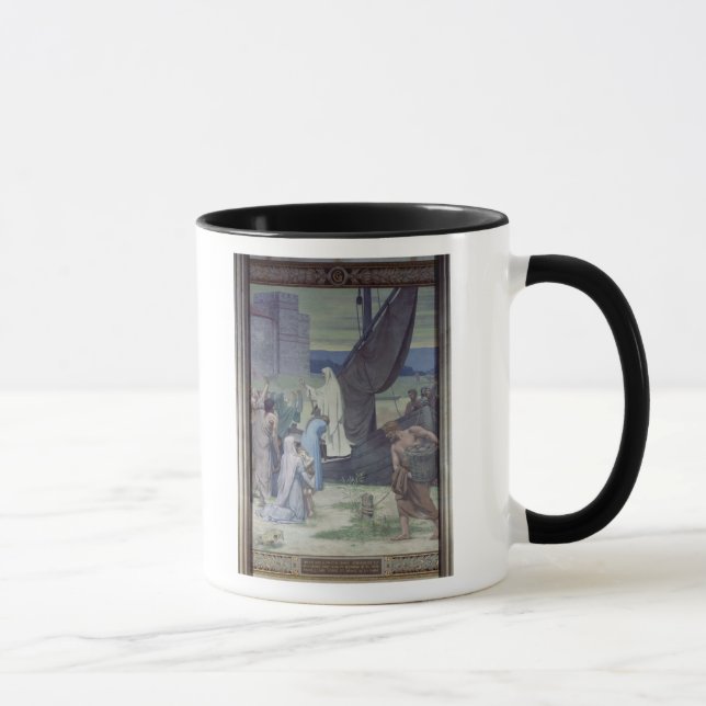St. Genevieve Bringing Supplies Mug (Right)