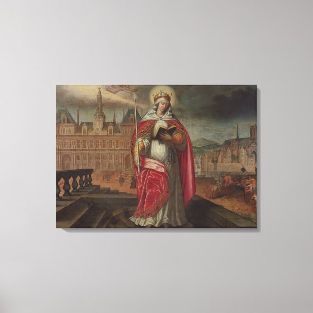 St. Genevieve Canvas Print (Front)
