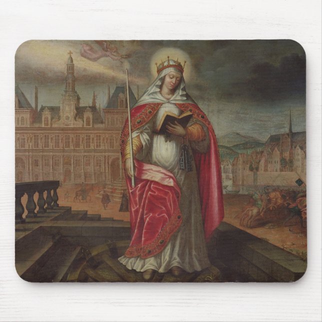 St. Genevieve Mouse Mat (Front)