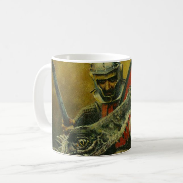 St Georg And The Dragon Mug (Front Left)