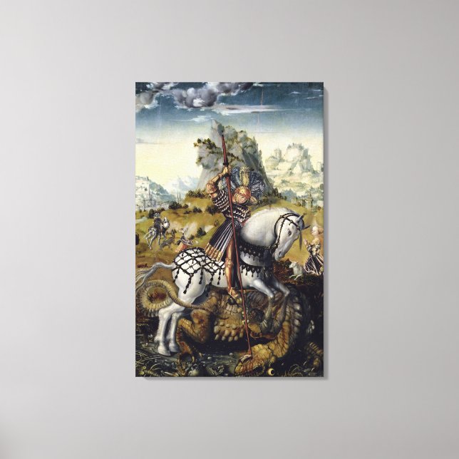 St. George 2 Canvas Print (Front)
