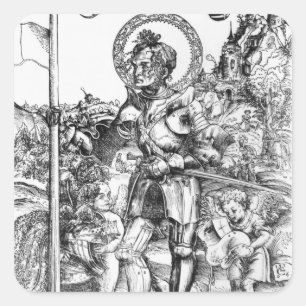 St. George 2 Square Sticker