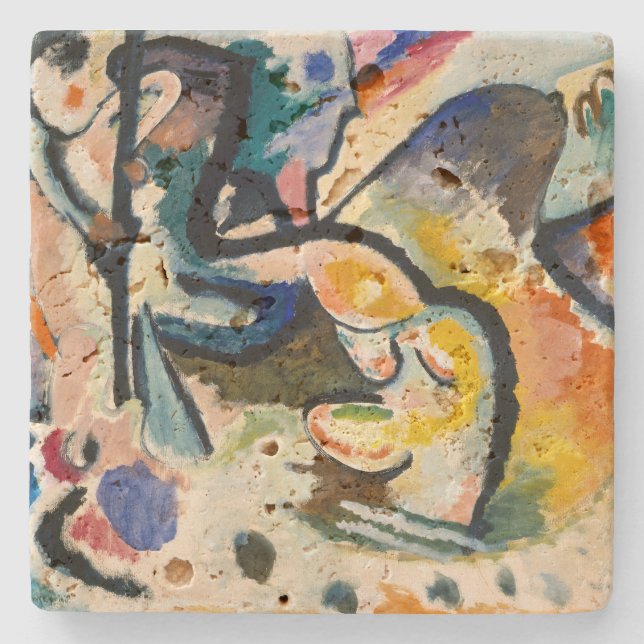 St. George 3 | Kandinsky | Stone Coaster (Front)