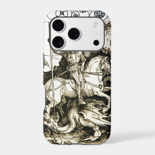 ST. GEORGE AND DRAGON , Black White