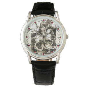 ST. GEORGE AND DRAGON , Black White Watch