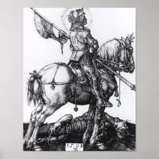 St. George and the Dragon, 1508 Poster