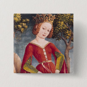 St. George and the Dragon 15 Cm Square Badge