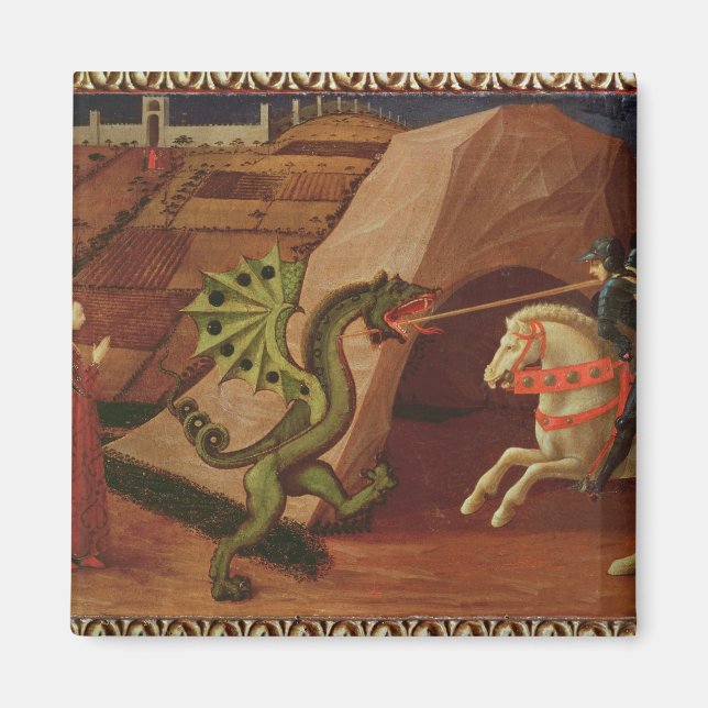 St. George and the Dragon, c.1439-40 Magnet (Front)