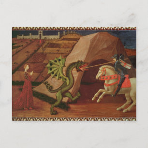 St. George and the Dragon, c.1439-40 Postcard