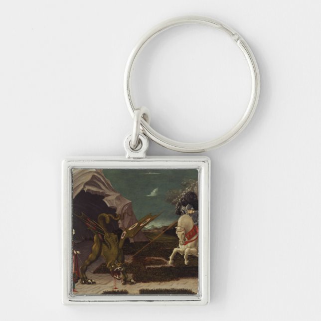 St. George and the Dragon, c.1470 Key Ring (Front)