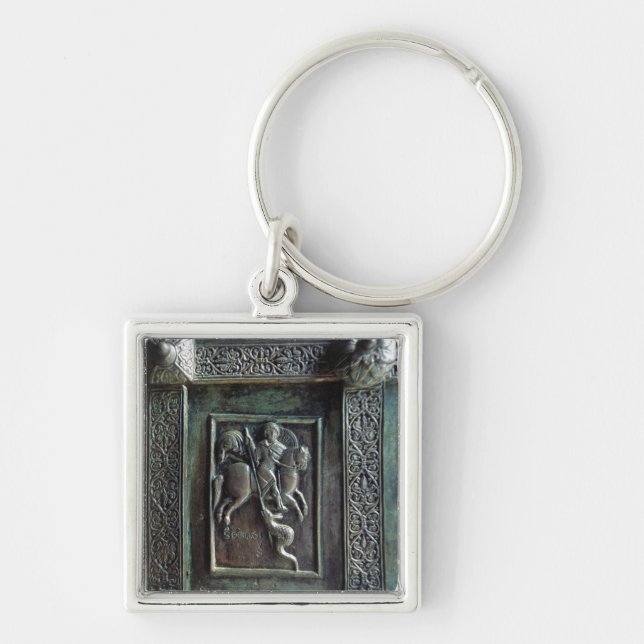 St. George and the Dragon Key Ring (Front)