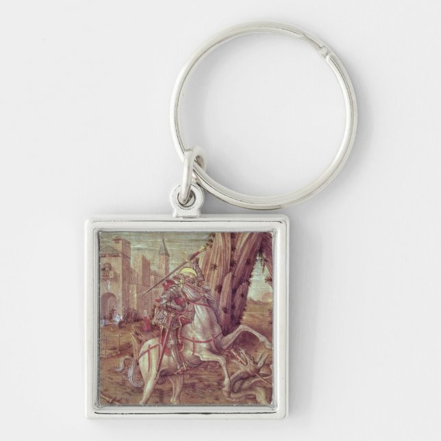 St. George and the Dragon Key Ring (Front)