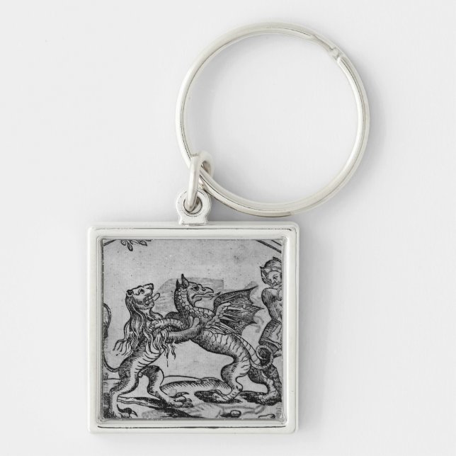 St George and the Dragon Key Ring (Front)