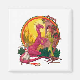 St.George and the Dragon Magnet