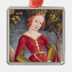 St. George and the Dragon Metal Tree Decoration