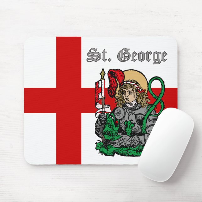 St. George and the Dragon (Nuremberg) Mouse Mat (With Mouse)
