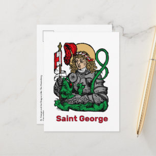 St. George and the Dragon (Nuremberg) Postcard