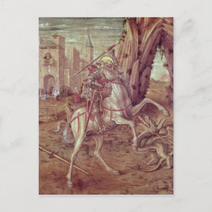 St. George and the Dragon Postcard