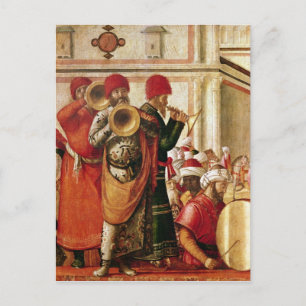 St. George Baptising the Gentiles Postcard