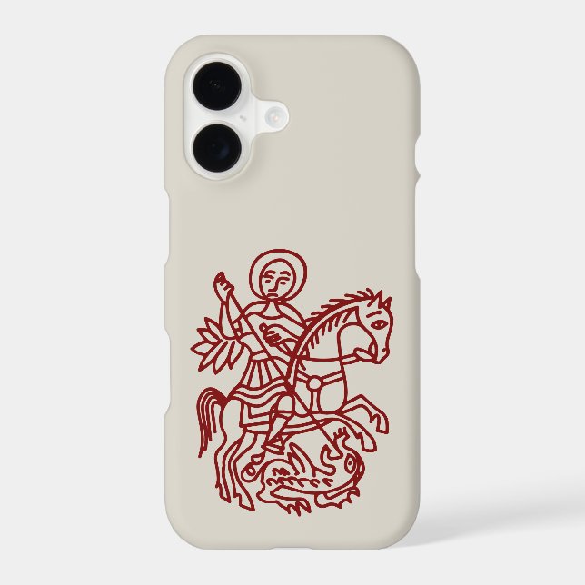 St George Dragon Jerusalem Cross Heritage Tattoo (Back)