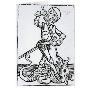 St. George, from the 'Liber Chronicarum'