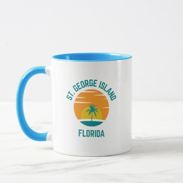 St. George Island Florida Coffee Mug (Left)