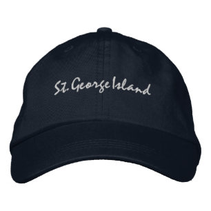 St. George Island Florida Embroidered Baseball Hat