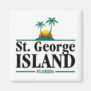 St George Island Florida Magnet