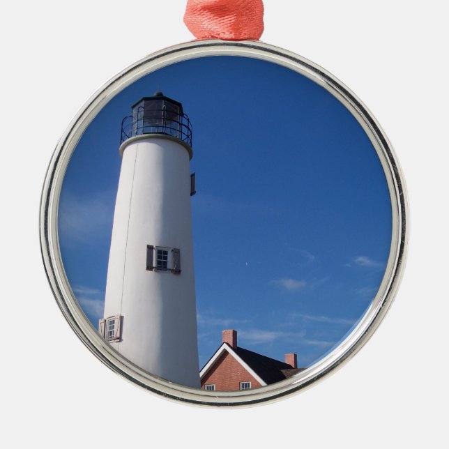 St. George Lighthouse Metal Tree Decoration (Front)