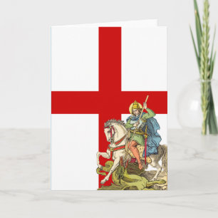 St. George on Horseback (BS 01) Card