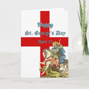 St. George on Horseback (BS 01) Card