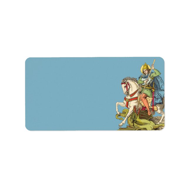 St. George on Horseback (BS 01) Label (Front)