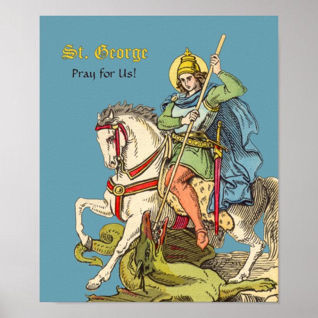 St. George on Horseback (BS 01) Poster (Front)