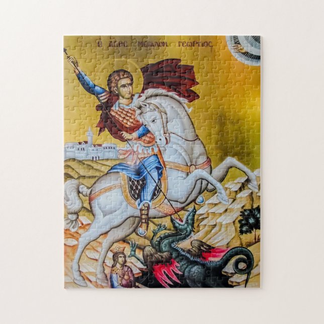 St. George Orthodox Icon Jigsaw Puzzle (Vertical)