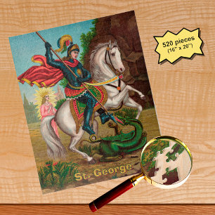 St. George Rescues the Princess Jigsaw Puzzle