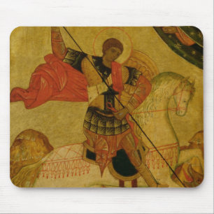 St. George slaying the Dragon Mouse Mat