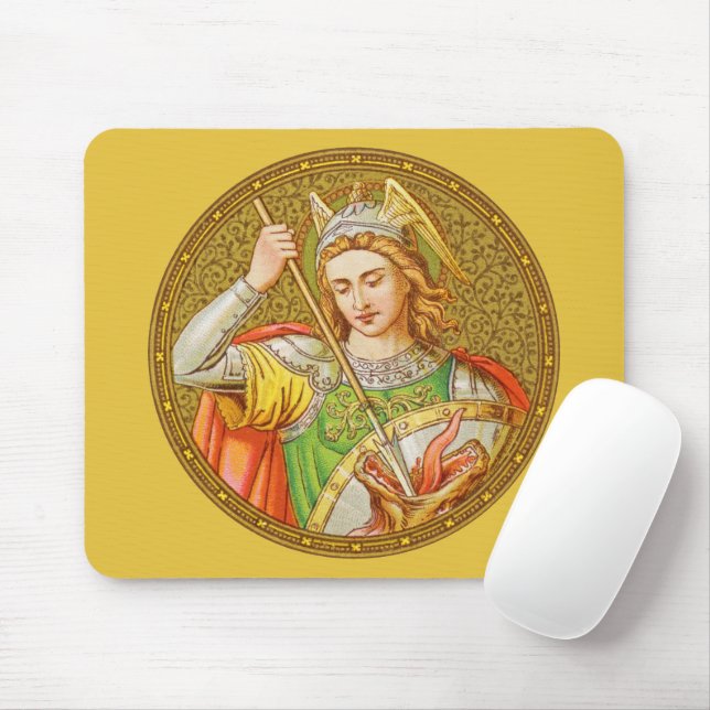 St. George (SNV 13) Mouse Mat (With Mouse)