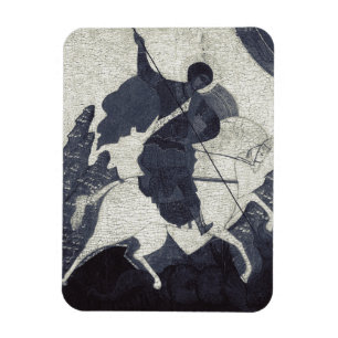 St George the Victorious Eastern Orthodox Icon Art Magnet