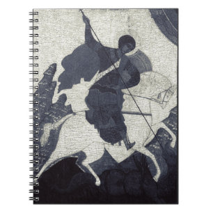 St George the Victorious Eastern Orthodox Icon Art Notebook