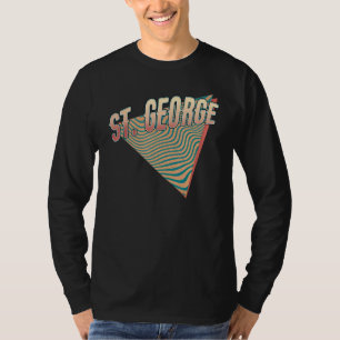 St George Utah Throwback Vintage Retro T-Shirt