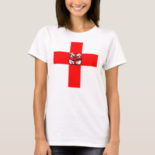 St George's Day English Bulldog T-Shirt