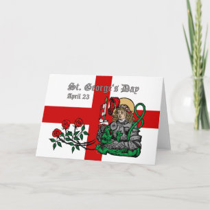 St. George's Day Greeting Card (Nuremberg Version)